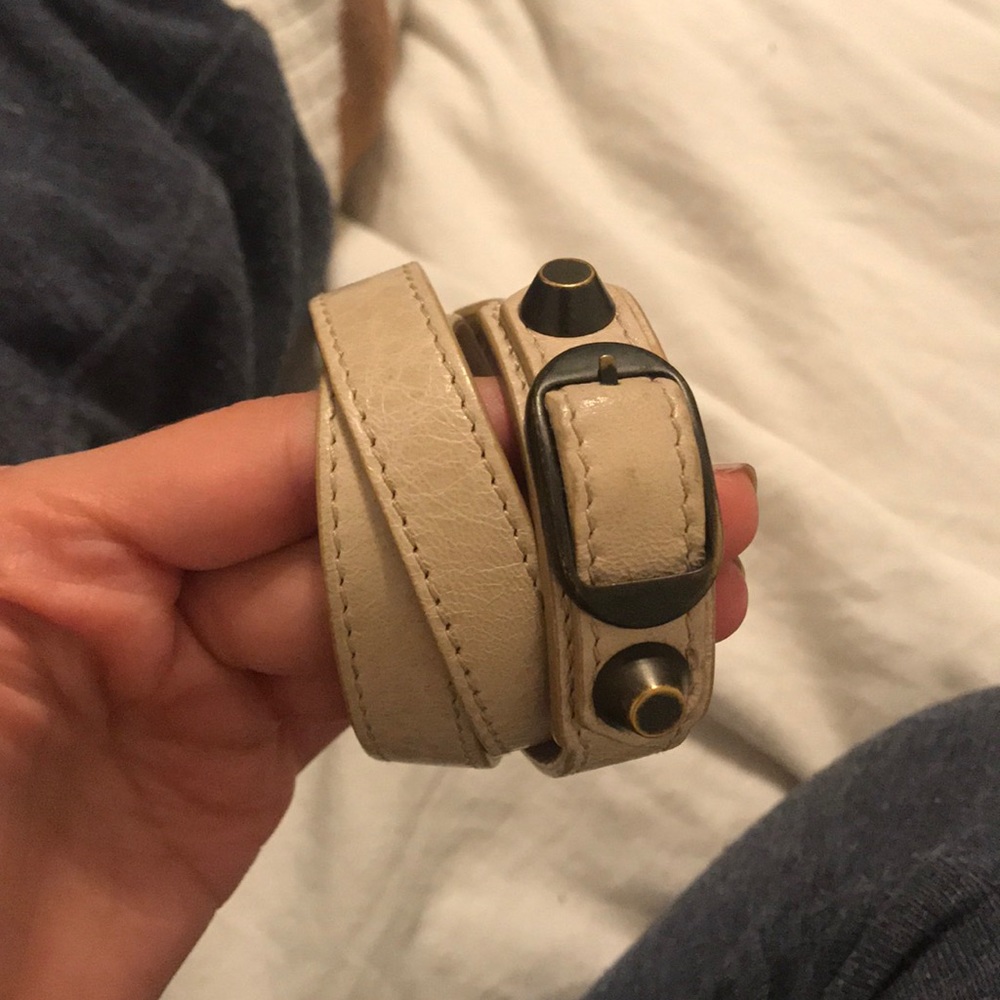balenciaga tour wrap bracelet